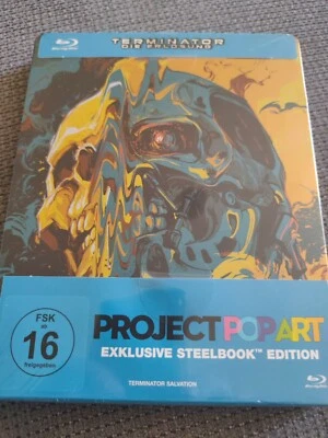 Blu-ray * Terminator 4 - Die Erlösung - Steelbook - Pop Art * NEU OVP - Bild 1 von 3