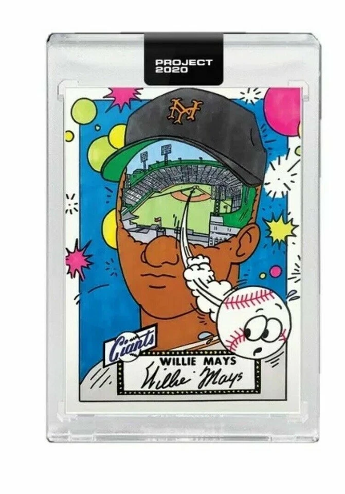 Topps Project 2020~1952 Willie Mays #288 By Ermsy PR:3018 - Image 1 of 2