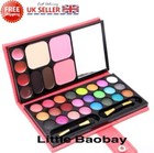 Girls Princess Pretty Makeup Set Pink Sparkling Make Up Kid Children Kit Gift UK