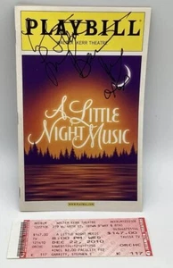 PLAYBILL  Magazine A Little Night Music Signed Bernadette Peters Theatre 2010 - Picture 1 of 10