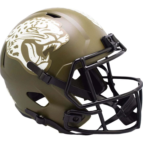 Jacksonville Jaguars Salute To Service Replica Football Helmet Cover