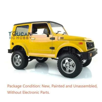 1/6 Scale Remote Control Painted Yellow Capo 4WD Rock Crawler SIXER1 Car KIT - Image 1 of 4