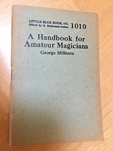 HANDBOOK FOR AMATEUR MAGICIANS LITTLE BOOK - Picture 1 of 3
