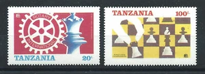 Tanzanie N°275/76** (MNH) 1986 - Championnats du monde d'échecs - Photo 1/1