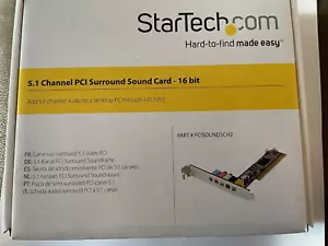5.1 Channel PCI Surround Sound Card 16 bit - Picture 1 of 4