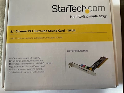 5.1  Channel PCI Surround Sound Card 16 bit - Image 1 of 4