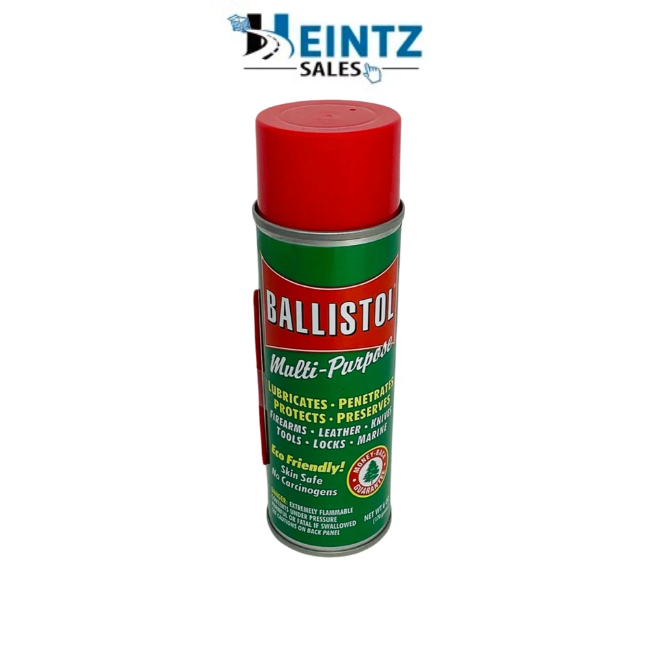 Pistola limpiadora de aceite lubricante multiusos Ballistol - lata de aerosol de 6 oz - aceite deportivo Foto 1 de 1