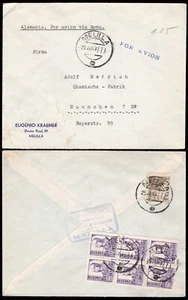 Melilla - Guerra Civil - Edi o 821(6)+816 - Mat "Melilla 25/6/37" + marca "Por.. - Picture 1 of 1
