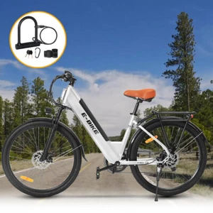 Ebike 26'' Electric Bike 750W Motor 36V Bicycle City Commuter E-Bike For Adults - Picture 1 of 15