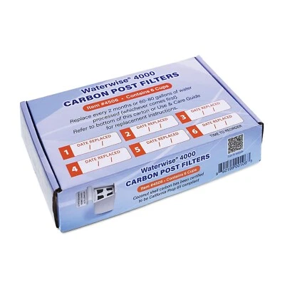 Waterwise carbon post filter 6 pack for model 4000 - Image 1 of 2