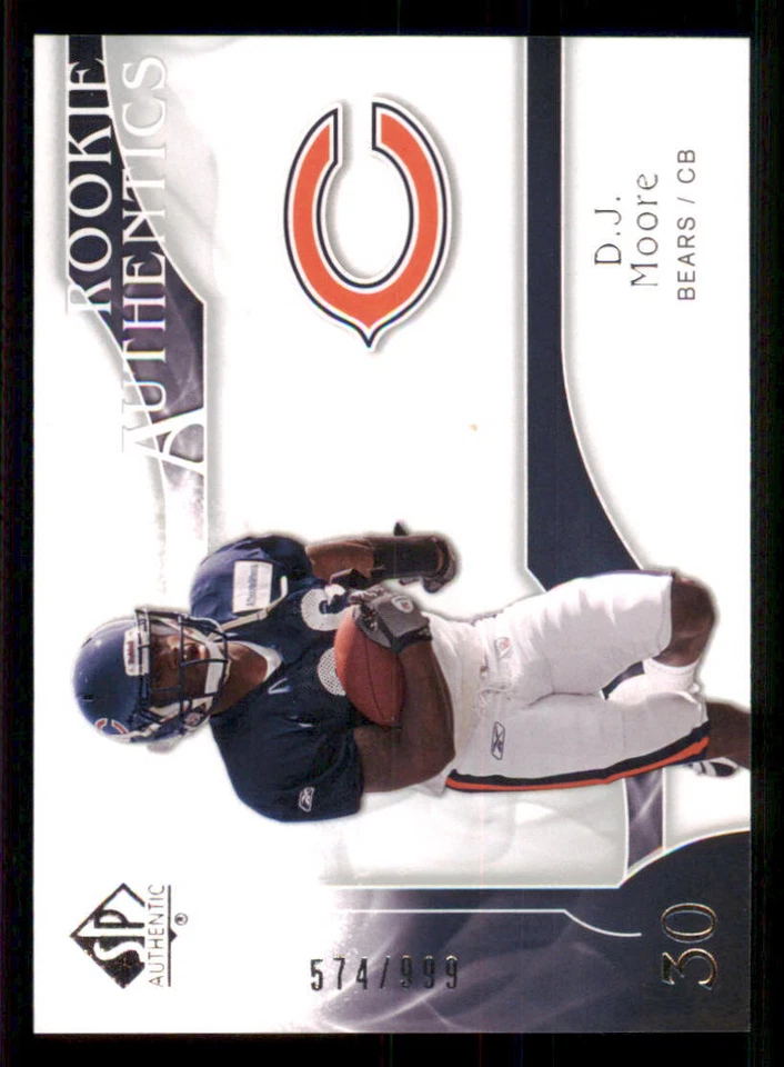 2009 SP Authentic #219 D.J. Moore RC /999 - Image 1 of 2