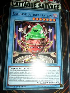 YU-GI-OH! RARE CALIBAVE LUTINCANTATION SAST-FR032 NEUF EDITION 1 FRANCAIS - Picture 1 of 1