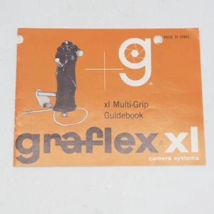 Graflex XL Multi Grip Guidebook Vintage 1965 - Picture 1 of 2