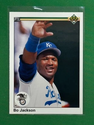 1990 Upper Deck Baseball #75 Bo Jackson - Imagem 1 de 2