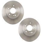 For Chrylser MB W203 W210 Set of Two Rear 278mm Solid Disc Brake Rotors Brembo