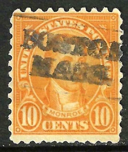 BOSTON MASS SOTN Town Cancelar 10 Céntimos Emisiones Regulares EE. UU. 74E51 - Imagen 1 de 1