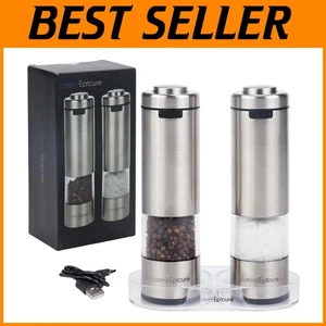 USB-C Rechargeable Mills with Adjustable Grinders - Picture 1 of 11