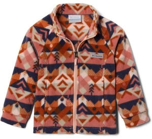 Columbia Benton Springs Ii Printed Fleece Tribal Print Girls’ 2T - Picture 1 of 6