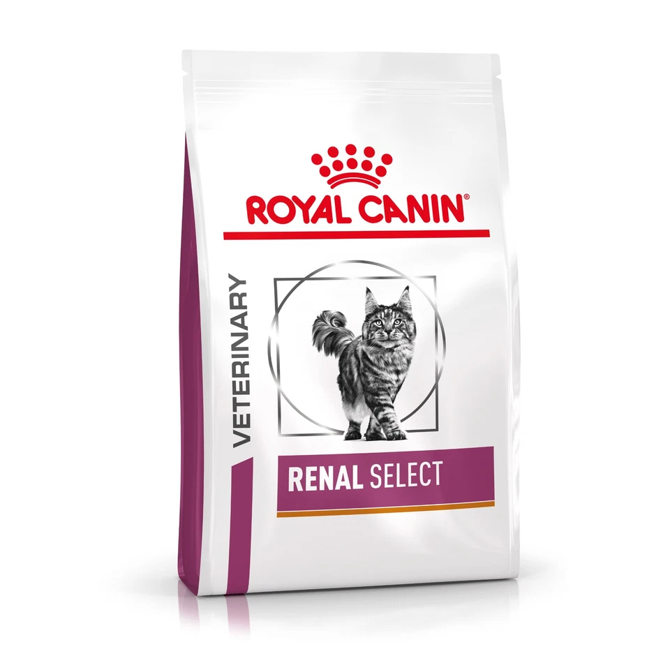 ROYAL CANIN VETERINARY DIET Royal Canin Renal Select 2x400 g | Katzen | Unterstützung der Nierenfunktion