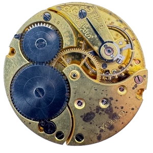 Antique 44mm Omega Arabic Dial Mechanical Pocket Watch Movement Swiss - Picture 1 of 2