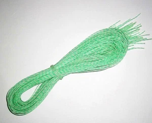 15pcs 0.5mm Diameter Electrical Wire Fiberglass Insulating Sleeving 2500V Total - Picture 1 of 1