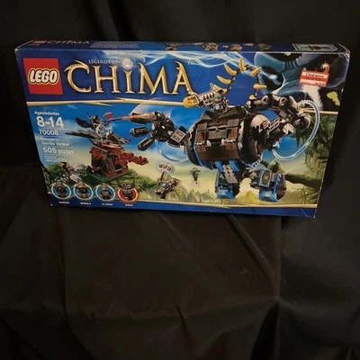 LEGO LEGENDS OF CHIMA: Gorzan's Gorilla Striker (70008) Nuevo Sellado de Fábrica Foto 1 de 4