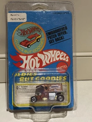 Hot Wheels Vintage 1977 Hong Kong T-Totaller #9648 marrón con fondo dorado raro Foto 1 de 4