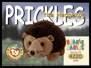 1999 Beanie Babies Serie 2 Prickles the Hedghog #210 - Bild 1 von 2