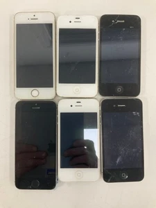 Job Lot of 6 iPhones Mixed Models For Parts or Repair - Picture 1 of 14