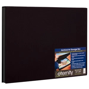 Caja de almacenamiento de arte con cubierta de archivo Eternity 16x20"" - Imagen 1 de 3