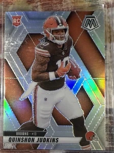 Panini Mosaic Quinshon Judkins Rookie RC 2025 plata Prizm Browns #365 - Imagen 1 de 2