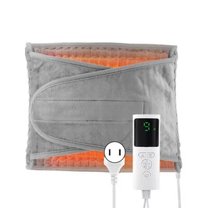 Electric Back Heating Pad Pain Relief Electric Heated Waist Belt Heat - Picture 1 of 14