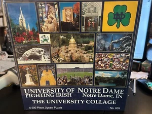 University of Notre Dame Fighting Irish 500 Piece Jigsaw Puzzle SEALED - Picture 1 of 1