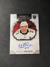 2017-18 UPPER DECK PREMIER VINCENT TROCHECK MAGNIFICENT MARKS AUTO #MM-VT