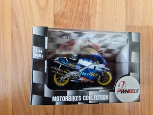 VITESSE 1/24 HONDA NSR500 MOVISTAR ALEX BARROS #5 1999 MOTO GP MOTORCYCLE TWR041 - Picture 1 of 3