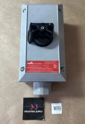 Cooper Crouse-Hinds N2S2123 HN OF AU 1” Motor Control HAND/OFF/AUTO || FAST SHIP - Image 1 of 4