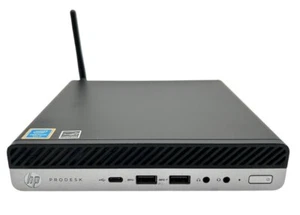 Hp ProDesk 600 G4 Mini Pentium Gold 5500T 16GB RAM 256GB SSD Win 11 Pro WLAN - Bild 1 von 2