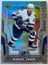 2007 Upper Deck Holographic Hockey Card - Vancouver Canucks / Daniel Sedin