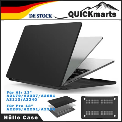 Hülle Case Cover Hart für MacBook Pro Air 13 15 Schutzhüll Zoll Tasche M2 M3 M4 - Bild 1 von 4
