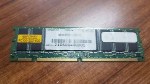 HYNIX HYM7V75A801ATFG-10S SDRAM 64MB PC-100 ECC 100Mhz RAM Memory - Picture 1 of 1