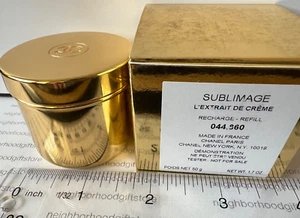NEW Refill Chanel SUBLIMAGE L'EXTRAIT DE CRÈME 1.7oz/50g AUTHENTIC SEE PICTURES - Picture 1 of 6
