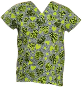 Women's Fashion Medical Nursing Scrub Tops Part3 - Picture 1 of 30