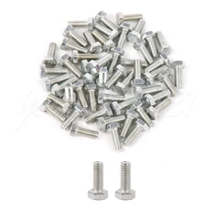50 Stck. Edelstahl Sechskantbolzen Flansch Sechskantschrauben für Zuhause M6x16mm - Bild 1 von 6