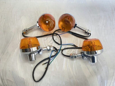 1969-1974 Honda CB750 Turn Signal Indicator. K0-K4 Front & Rear Light Winker set — 第 1/4 张图片