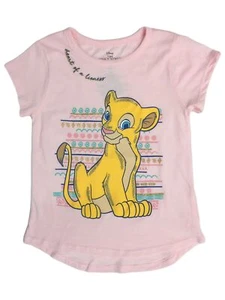 Disney Girls Lion King Nala Heart Of A Lioness Pink T-Shirt Tee Shirt 6X - Picture 1 of 1