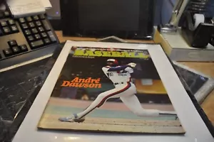 Montreal expos baseball magazine program 1981 andre dawson mlb rodney scott - Imagen 1 de 18