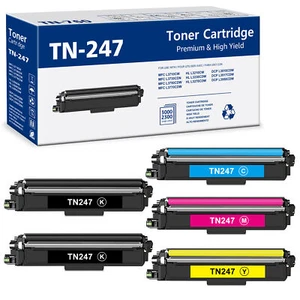 XXL CYMK Set TONER für Brother TN247 TN243 MFC-L3750CDW DCP-L3550CDW HL-L3210CW - Photo 1/24