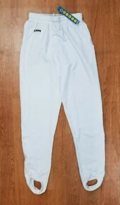 Turn Pommel Gymnastics Pants White Size Men's M - Picture 1 of 4