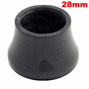 OMNI Racer WORLDS LIGHTEST Headset Conical Carbon Spacer 1-1/8" 28mm MATTE - Picture 1 of 6