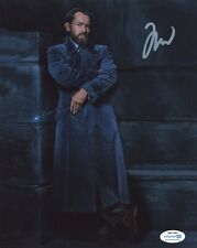 Jude Law Fantastic Beasts Dumbledore Autographed Signed 8x10 Photo ACOA